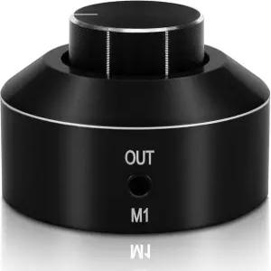 KGUSS 미니 액티브 볼륨 컨트롤 노브 컨트롤러 3.5mm 오디오 조정기 PC 스피커 앰프 스위처