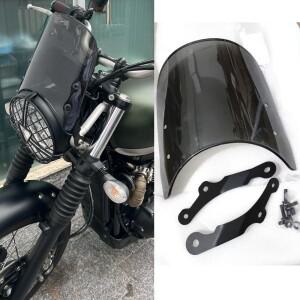 Triumph Street Scrambler 900 윈드 스크린 실드 오토바이 액세서리 디플렉터 PareBrise Fairing 2003