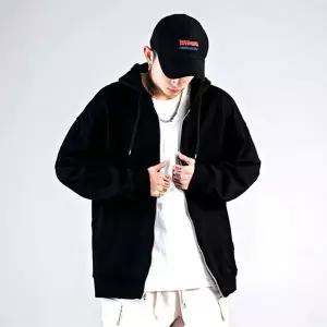 얇은 후드 집업 루즈핏 간절기 아우터 오버핏 잠 GWM 회색후드집업