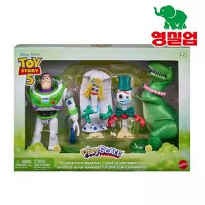 토이스토리 웨딩 4팩 우디 버즈 포키 나이피 렉스 피규어