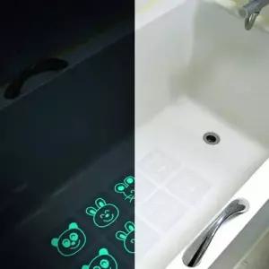 야광 동물 스티커 논슬립 화분 투명 야광스티커 욕조