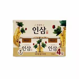 인삼비누 100g 4개입 홍삼 스킨 헬 스케 뷰티 제품 목욕 용품 자연 주의 피부 관리