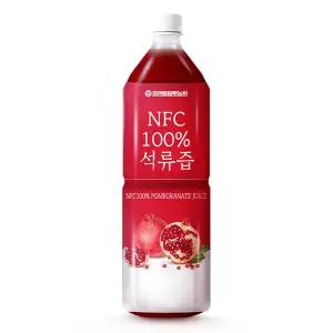 참앤들황토농원 석류즙 NFC 착즙원액 음료 과즙 1L 1개