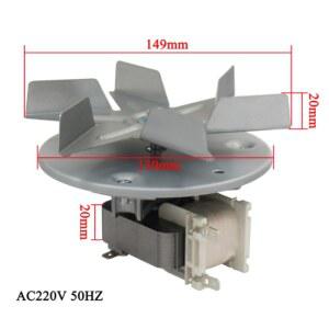 1PC AC220V 50HZ 전기 오븐 모터 상업용 가정용 쉐이디드 열풍 6120 스팀