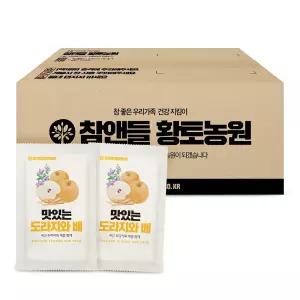 참앤들황토농원 도라지와 배즙 음료 대용량 100ml 100포 1개