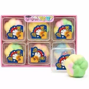 아트박스/산리오 냥젤리 왁뿌말랑이 냥이발바닥 왁스뿌시기12개세트