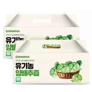 참앤들황토농원 양배추즙 선물용 가정용 80ml 30포 2개