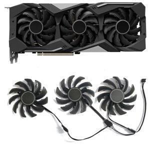 PLD08010S12HH 78MM 12V 35A RX 그래픽 5700 카드 4핀 RX5700 GPU 5600 RADEON 냉각용 5500 XT 쿨러
