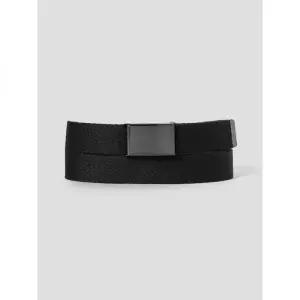 에잇세컨즈 30MM 오픈형 버클 웨빙테이프 벨트 블랙 1038693