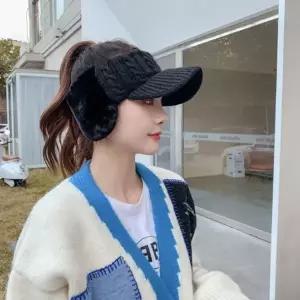 [아우트66]털귀돌이모자 겨울캡 골프 기본 낚시 여행