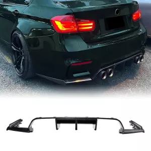 BMW F80 M3 F81 F82 F83 M4 14-19 리어 범퍼 디퓨저 카본 글로스 블