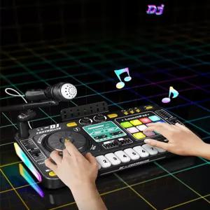 최신 휴대용 미니 턴테이블 입문용 DJ