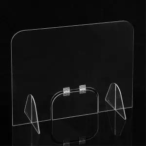 TBZ 투명 아크릴 깔끔 칸막이(도어 창구형) (40x50cm)