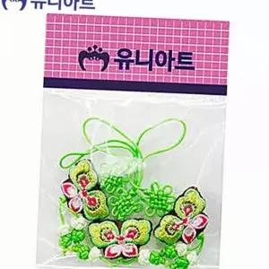 동양풍 장식품 공예 고리 매듭 장식 전통 나비장식 나비
