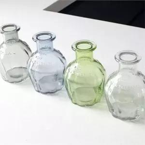 앤틱 유리 화병 4color 빈티지 인테리어 꽃병 거실 투명 장식용