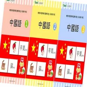 다국어 카드 중국어 언어발달교구 교육용 중카드 단어암기 중단어 그림 중국중 중플래시 중외우기