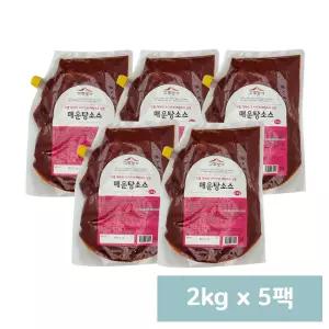 매운탕소스 2kg x 5봉 - 고추명가