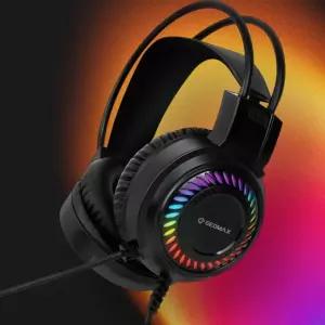 가상 7.1채널 USB 게이밍 헤드셋 RGB LED 입체 사운드 PC 헤드폰