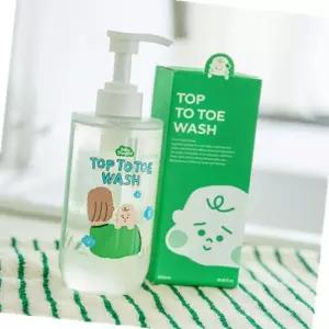베이비스탠다드 탑투토워시 500ml 아기 약산성 올인원 바디 바스앤샴푸 거품비누 클렌저 클올인원 목욕 클