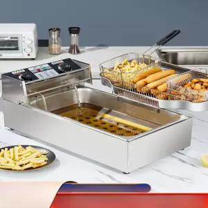 전기 튀김기 20L 업소용 치킨 프라이어 분식 더블