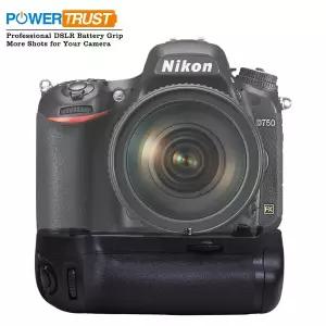 디지털 배터리 수직 MB-D16 그립 홀더 니콘 D750 DSLR 카메라 작업 EN-EL15 또는 6Pc AA