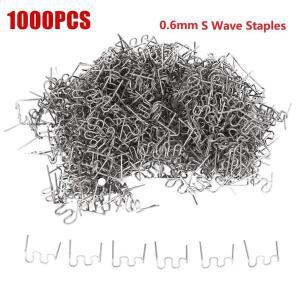 1000Pc 플라스틱 용접기 용 핫 스테이플러 수리 표준 프리 컷 웨이브 범퍼 자동차 도구