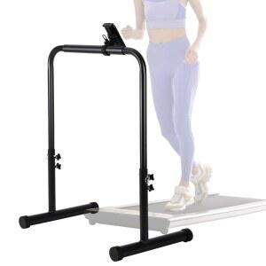 LEINUOSEN 61CM 24 4인치 스테인리스 워킹 휴대폰 핸들 30 러닝머신 스틸 안정성 9CM 9CM 그립 패드 포함
