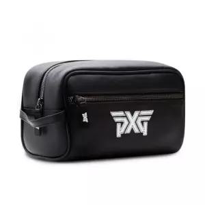 PXG 프리미엄 천연가죽 워시백 골프 파우치