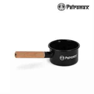 [페트로막스] 캠핑용 에나멜 팬 법랑 소형 냄비 0.5리터, 블랙 / PM-PX-PANEN0.5-S