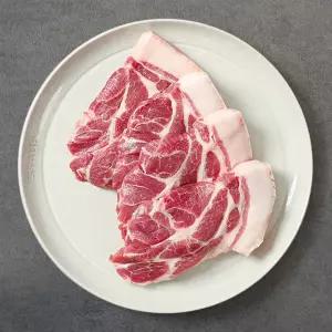 [롯데백화점]인정식탁 1등급 제주 한돈 미경산 암돼지 목살 1kg (진공포장)