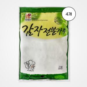 [뚜레반] 감자전분가루 3kg, 4개