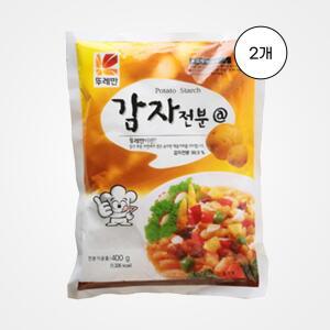 [뚜레반] 감자전분가루(수입) 400g, 2개