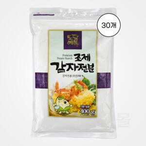 [초야식품] 도담예본 조제 감자전분 400g, 30개