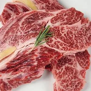 투뿔 냉장 한우 꽃등심 400g 국내산 소고기 스테이크