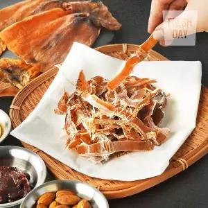 [하프클럽/]진한 풍미 동해안 초콜릿빛 마른오징어 국내산 건오징어 특품 10