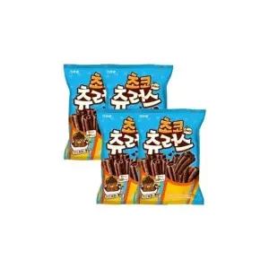 크라운 초코츄러스 150G 4개
