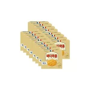 크라운 버터와플 with 이즈니생메르 버터 158g x 16개