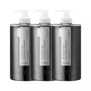 블랙빈 검은콩 탈모샴푸 비건 남성 여성 약산성 추천 1000ml X 3개 MNS