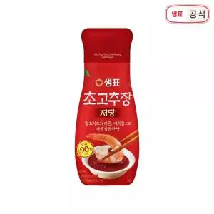 샘표 초고추장 저당 매운맛 양념장 한국 요리 소스 340g 1개 MNS