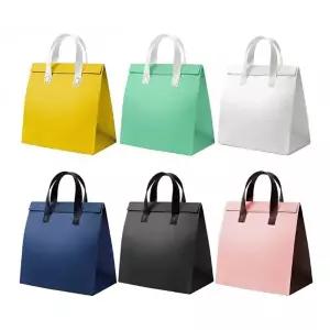 부직포 냉온 쇼핑백 가방 쿨러백 캠핑가방 아이스백 4호 26x26x17cm 10개