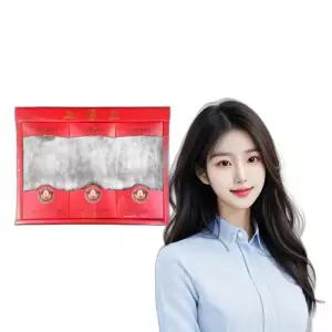 흑삼정과 60.5% 500g 절편삼 홍삼절임 건식 홍삼절편실속형 회사과자
