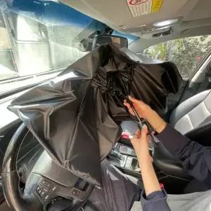 ( )앞유리 차량용 우산형 햇빛가리개 대형 차량햇빛가리개