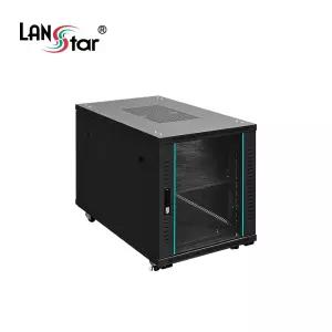 랜스타 LS-750HS 서버랙 750x1000x600 19인치 표준 블랙