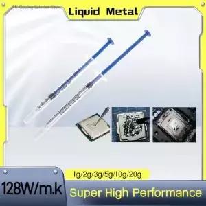 1/2/5pcs CPU GPU 그래픽 카드 노트북용 엑셀렌 128W/m.k 액체 금속 열전도 그리스 페이스트