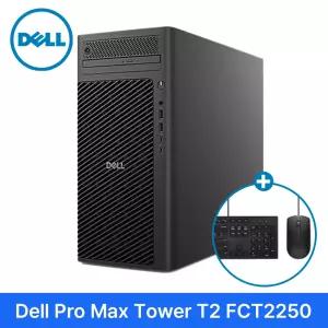 [델] 프로 맥스 타워 T2 FCT2250 (Ultra7-265K/8GB/SSD 1TB/HDD 2TB/1500W/윈도우11Pro) 고성능 사무용 업무용 PC 워크스테이션