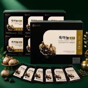 종근당 발효 숙성 흑마늘즙 흑마늘진액 골드 흑마늘 액기스 60개입
