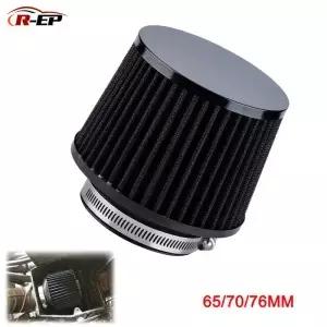 R-EP 범용 자동차 공기 흡입 필터 76MM 성능 냉기 위한 고유량 3인치 2.75인치 2.5인치