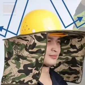 (옵션 그린)스토어 연 안전모 썬캡 햇빛가리개 탈부착썬캡 건설현장안전모