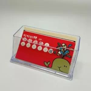 [룽스66]아크릴 명함꽂이 투명 플라스틱 명함케이스