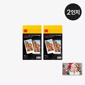 인화지 코닥 카메라 포토프린터 미니샷2 미니2 레트로 ERA 이라 2인치 카트리지 인화지 60매 711235